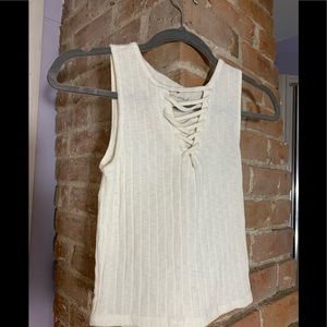 Cross Cross Tank Top.